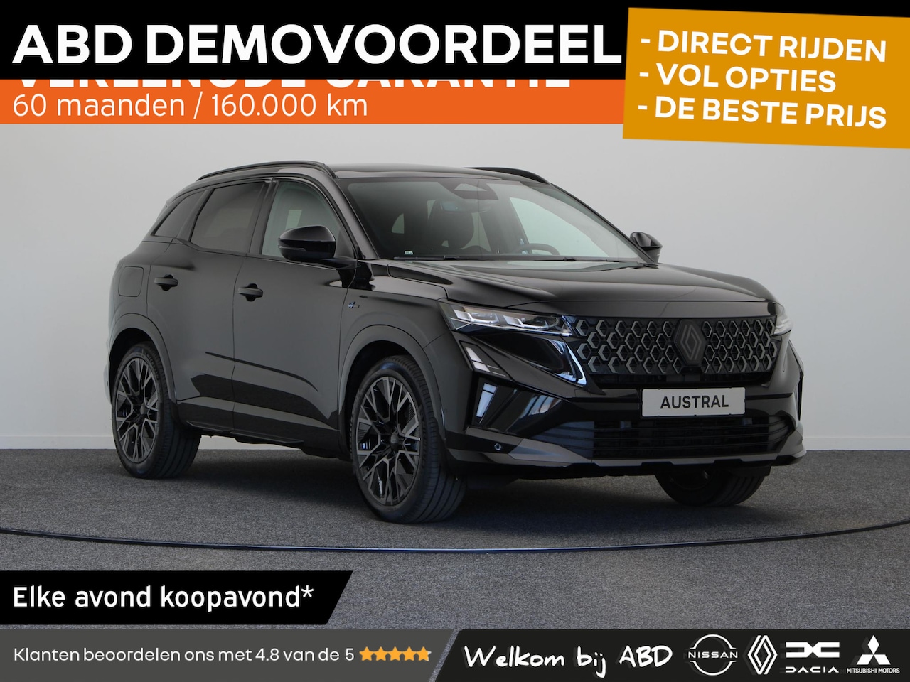 Renault Austral - E-Tech full hybrid 200pk esprit Alpine | Vijf jaar garantie | Panoramisch dak | Harman Kar - AutoWereld.nl