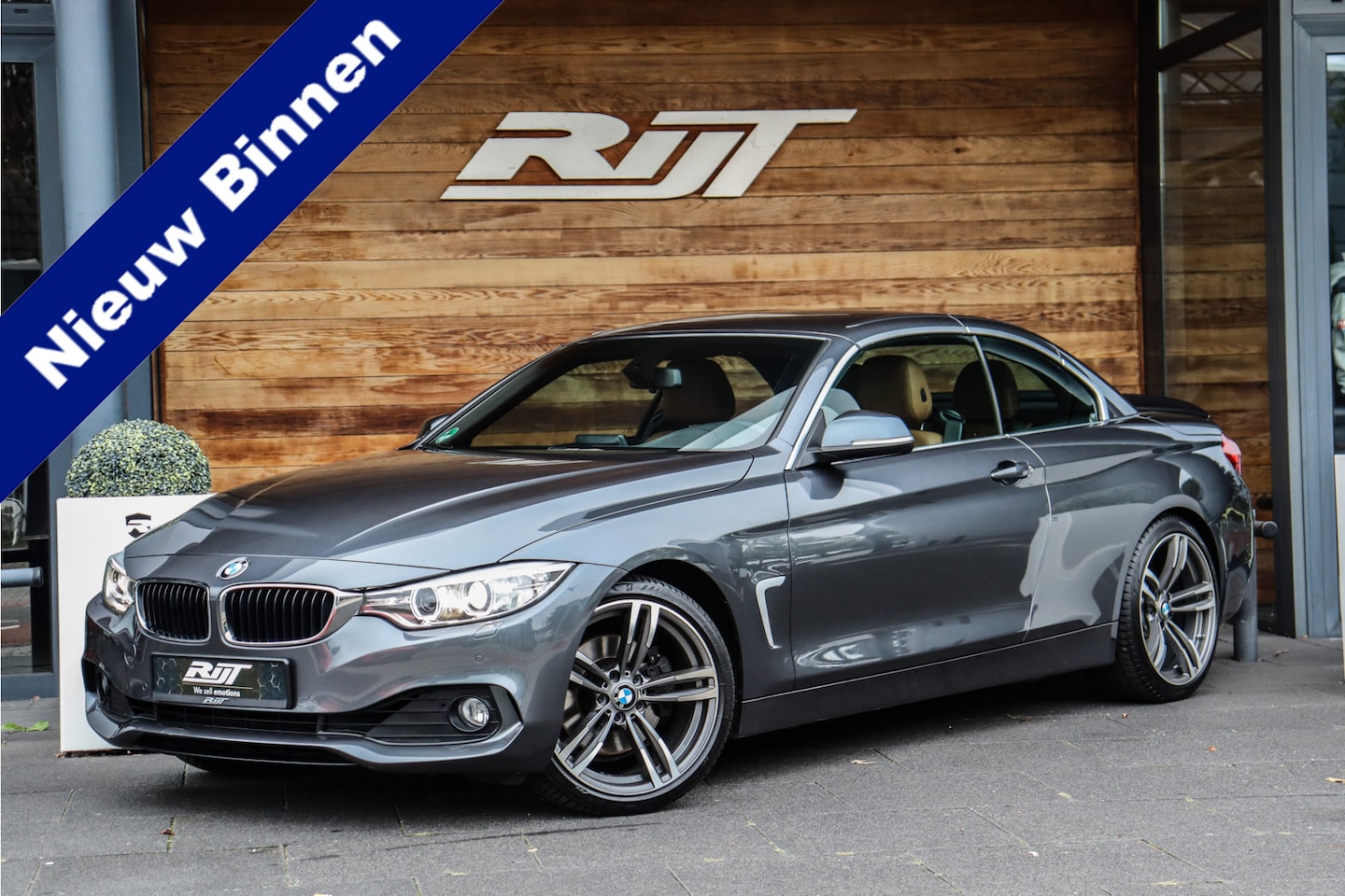 BMW 4-serie Cabrio - 430i **M-Sport 19 inch/Leder/Navi/Xenon** - AutoWereld.nl