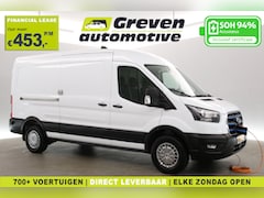Ford Transit - Elektrisch L3H2 68 kWh 184PK | Snelladen | SOH 94% | 360° Camera | Clima | Carplay | 3 Zit