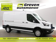 Ford Transit - Elektrisch 68 kWh L3H2 | Snelladen | SOH 95% | Clima | Camera | Cruise | 3 Zits | 2xSchuif