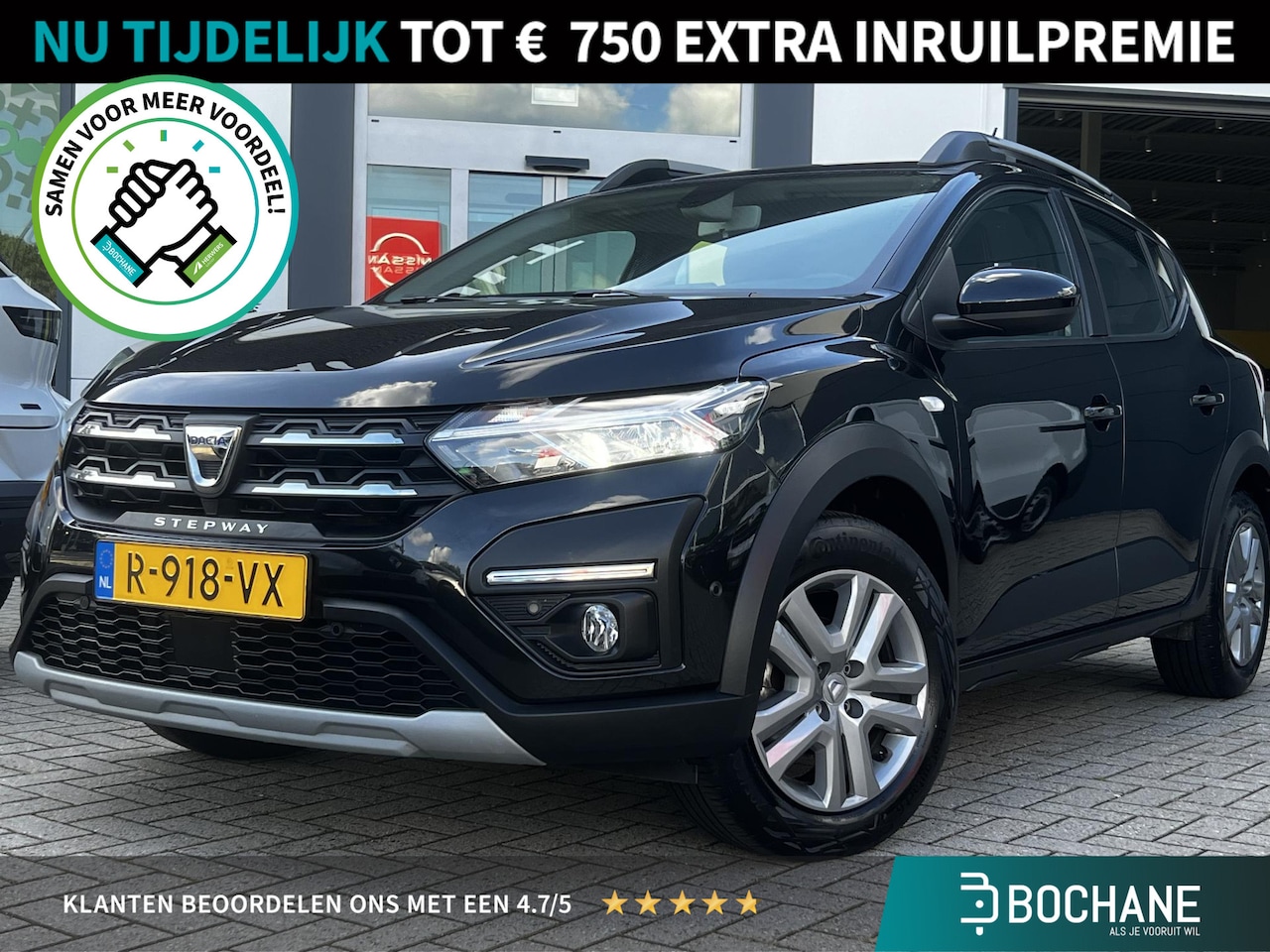 Dacia Sandero Stepway - 1.0 TCe 100 ECO-G Extreme | LPG | Trekhaak | - AutoWereld.nl
