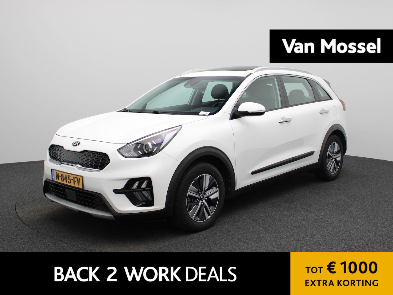 Kia Niro - 1.6 GDi Hybrid DynamicLine | TREKHAAK | SCHUIF-KANTELDAK | CAMERA | NAVIGATIE - AutoWereld.nl