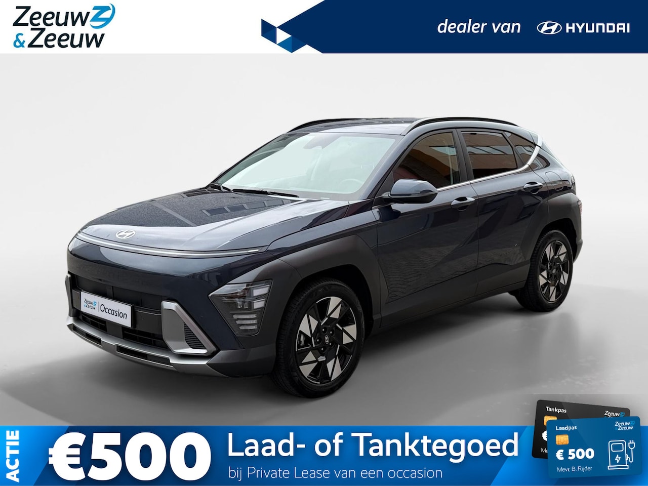 Hyundai Kona - 1.6 GDI HEV Comfort Smart 137PK | Navigatie | Adaptive cruise control | Climate control | - AutoWereld.nl