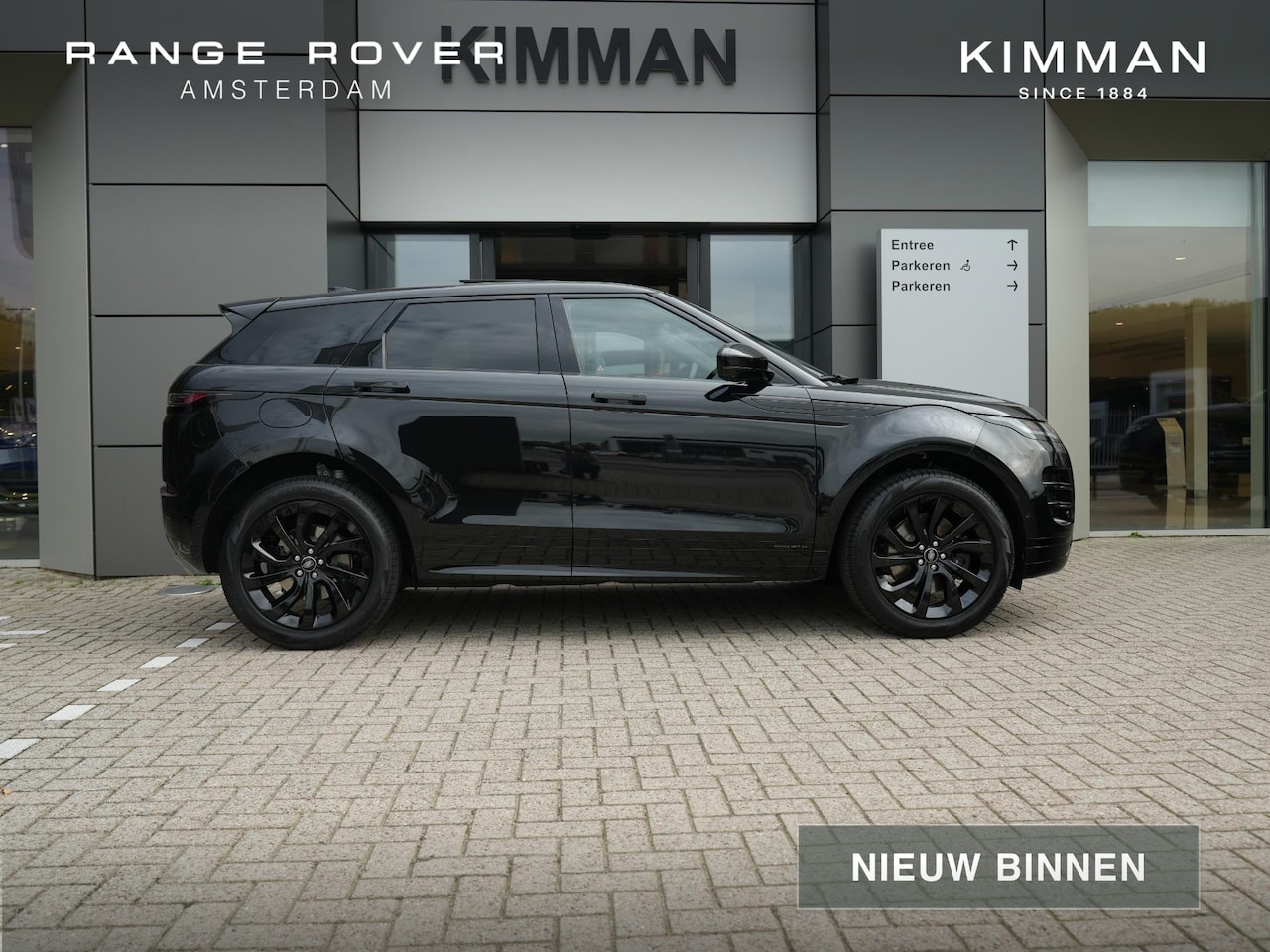 Land Rover Range Rover Evoque - P270e PHEV AWD Hoxton Edition Black | Black Pack | Head-Up | Schuif/Kanteldak | - AutoWereld.nl