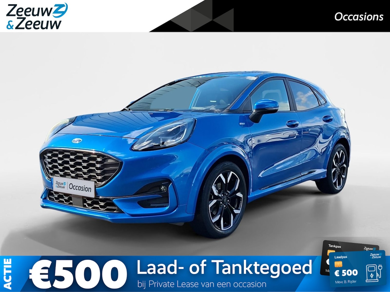 Ford Puma - 1.0 EcoBoost Hybrid ST-Line X | Dealer onderhouden | Navigatie | Parkeer sensoren | Cruise - AutoWereld.nl