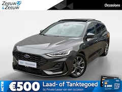 Ford Focus Wagon - 1.0 EcoBoost Hybrid ST Line X | Panoramadak | Trekhaak afneembaar | Winterpakket | Adapt.