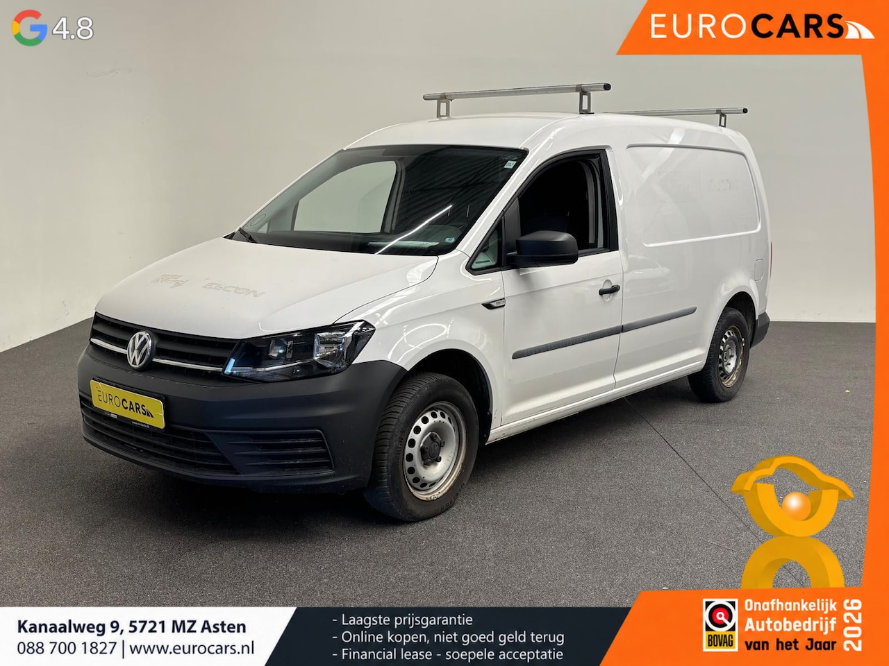 Volkswagen Caddy Maxi - 2.0 TDI L2 Parkersensoren Stoelverwarming Airco Trekhaak Cruise Control - AutoWereld.nl