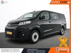Opel Vivaro - 1.5 CDTI L3H1 Edition Dubbele Cabine Airco Navigatie Bluetooth Parkeersensoren Camera Trek
