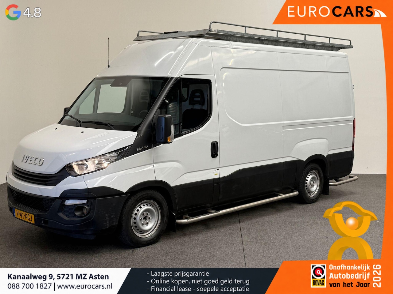 Iveco Daily - 35 S 14 300 35S14 140pk L2H2/L3H2 3500kg Trekhaak Airco Cruise - AutoWereld.nl