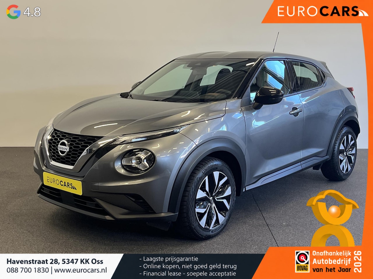 Nissan Juke - 1.0 DIG-T 114pk Automaat Business Edition Navigatie Apple Carplay/ Android Auto Camera Cru - AutoWereld.nl