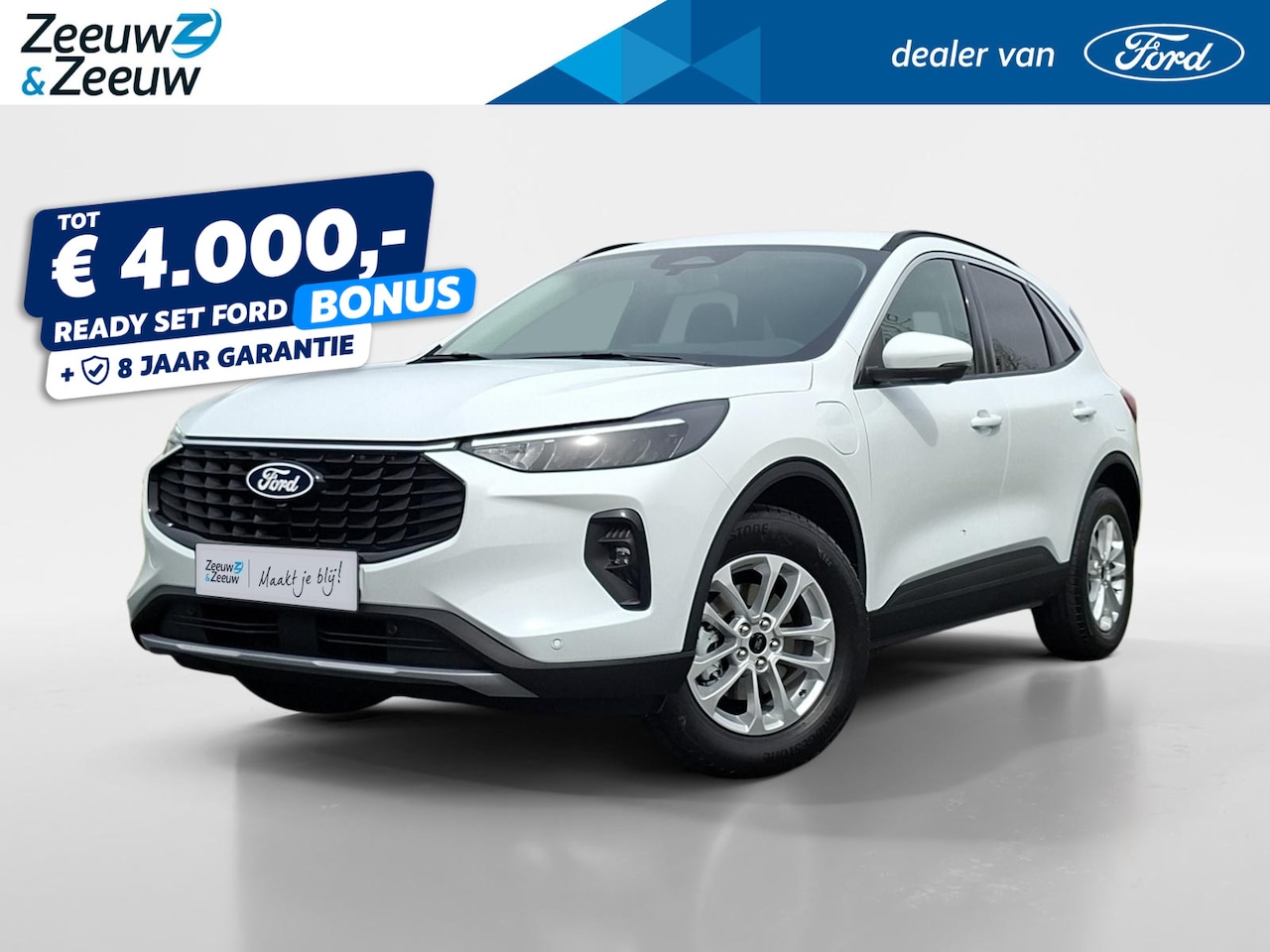 Ford Kuga - 2.5 PHEV Titanium | 2000,- euro Ready Set Ford Bonus | El. Trekhaak | Driver Assistancepac - AutoWereld.nl