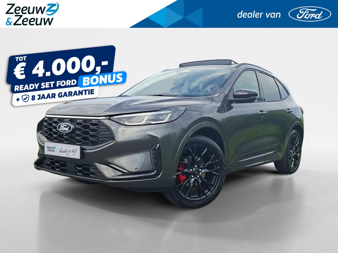 Ford Kuga - 2.5 PHEV BlueCruise Edition | 2.000,- Ready Set Ford Bonus| Panoramadak | 20" Lichtmetaal - AutoWereld.nl