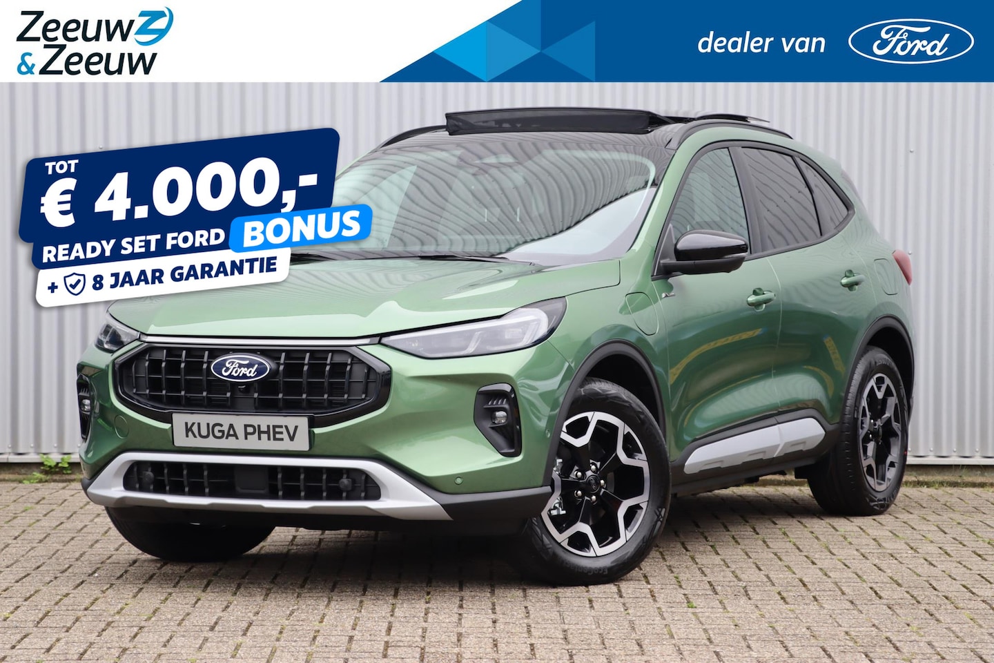 Ford Kuga - 2.5 PHEV Active X | Nieuw te bestellen | €4.000,- korting | 2100kg trekgewicht | 0,99% ren - AutoWereld.nl