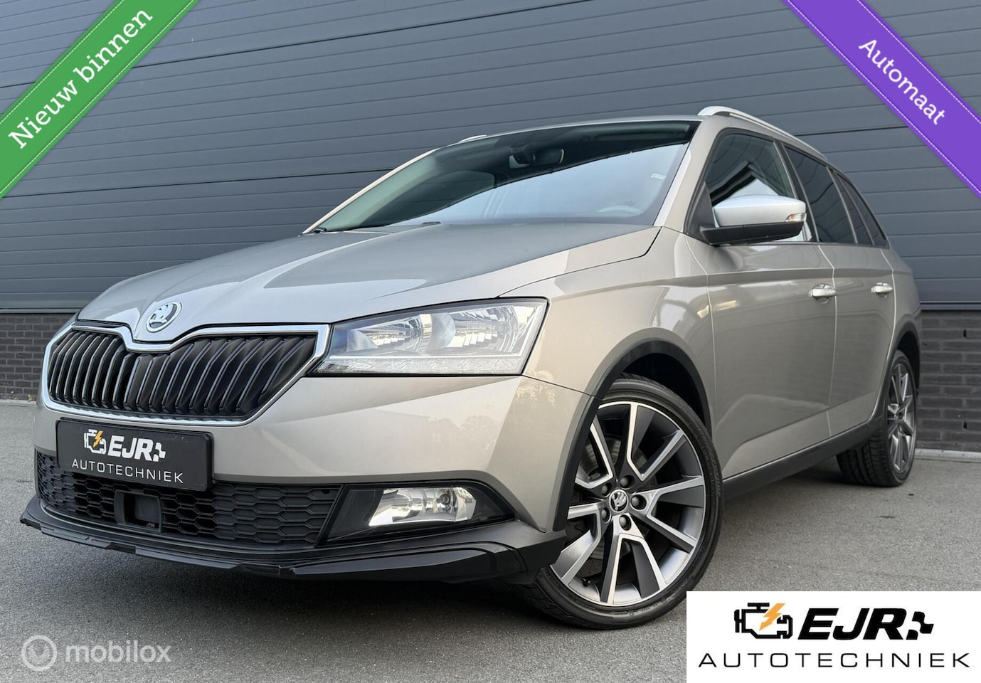Skoda Fabia Combi - 1.0 TSI DSG SCOUT LINE CLIMA*CARPLAY*CRUISE*PDC - AutoWereld.nl