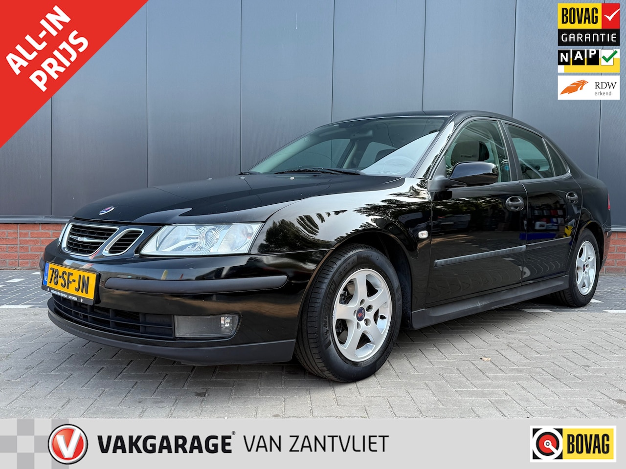 Saab 9-3 Sport Sedan - 1.8t Linear Business 1.8t Linear Business (12 mnd BOVAG-garantie) - AutoWereld.nl