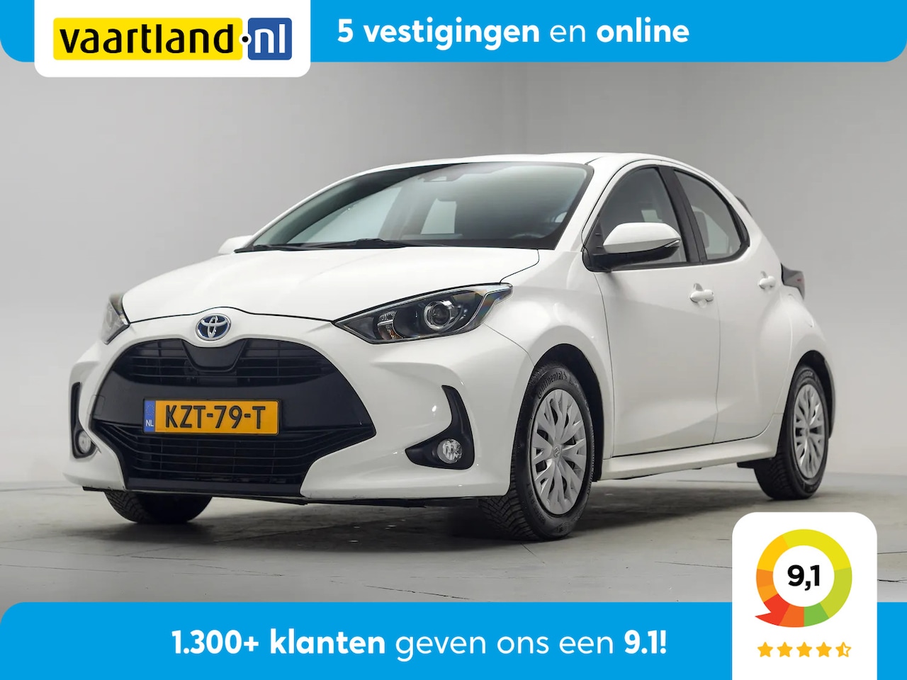 Toyota Yaris - 1.5 Hybrid Active Aut. [ Navi Airco cruise Camera ] - AutoWereld.nl