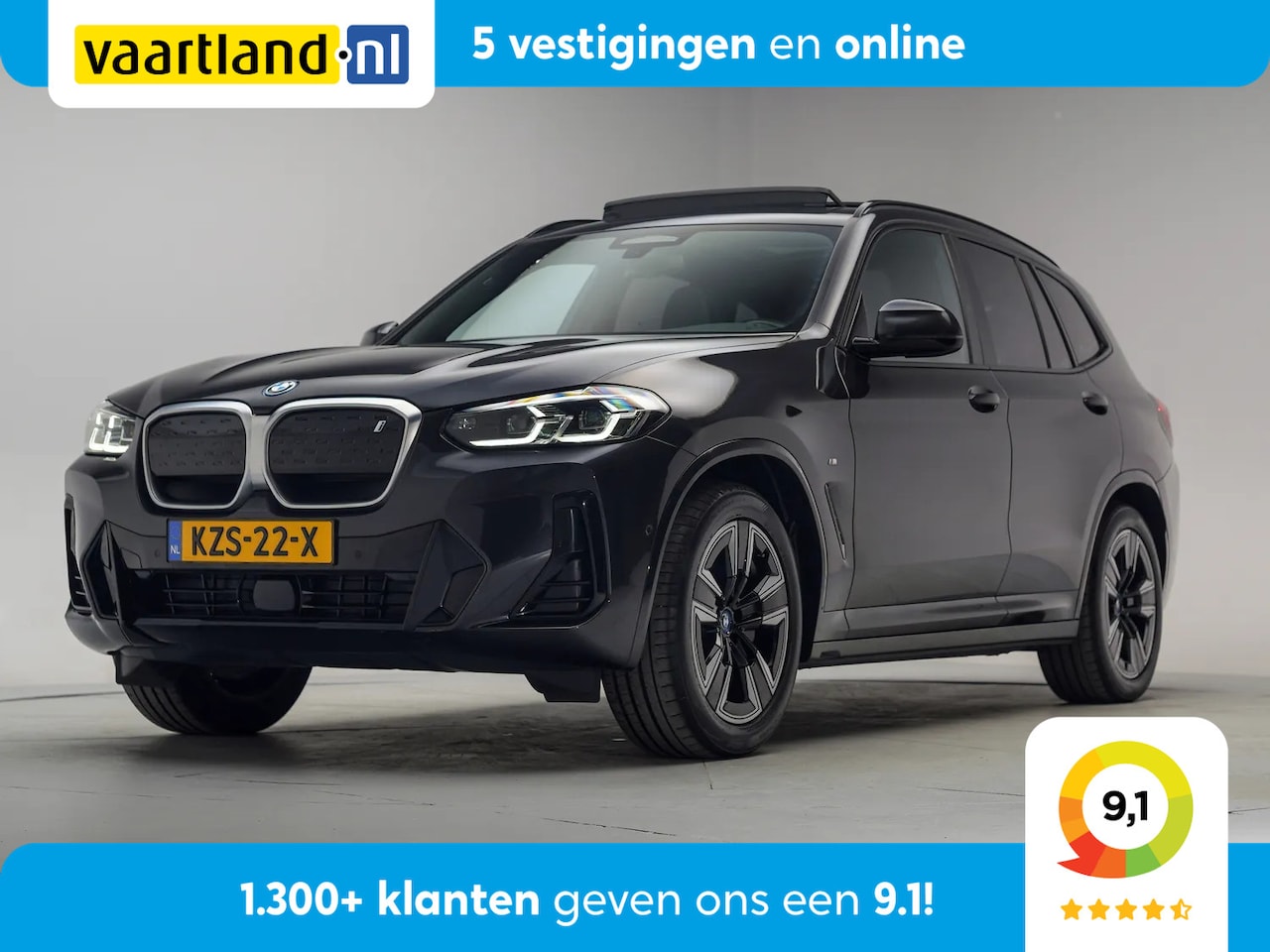 BMW iX3 - M-Sport High Executive 80 kWh [ Panoramadak Adapt.cruise Camera ] - AutoWereld.nl