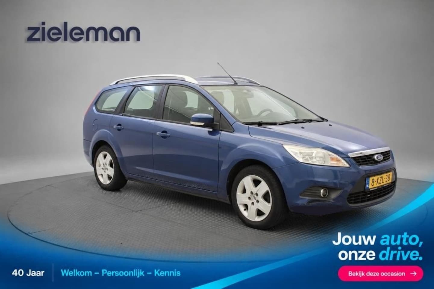 Ford Focus Wagon - 1.6 Comfort - Cruise, Clima, Trekhaak - AutoWereld.nl