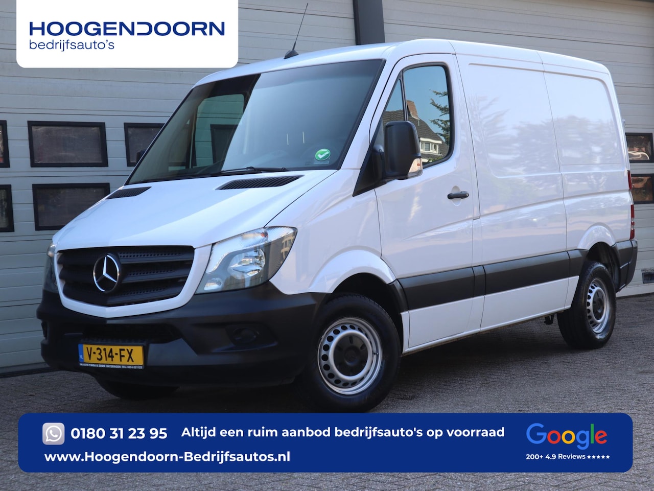 Mercedes-Benz Sprinter - 316 CDI Euro 6 Automaat L1H1 - Cruise - Airco - 2,8t KG Trekhaak - AutoWereld.nl