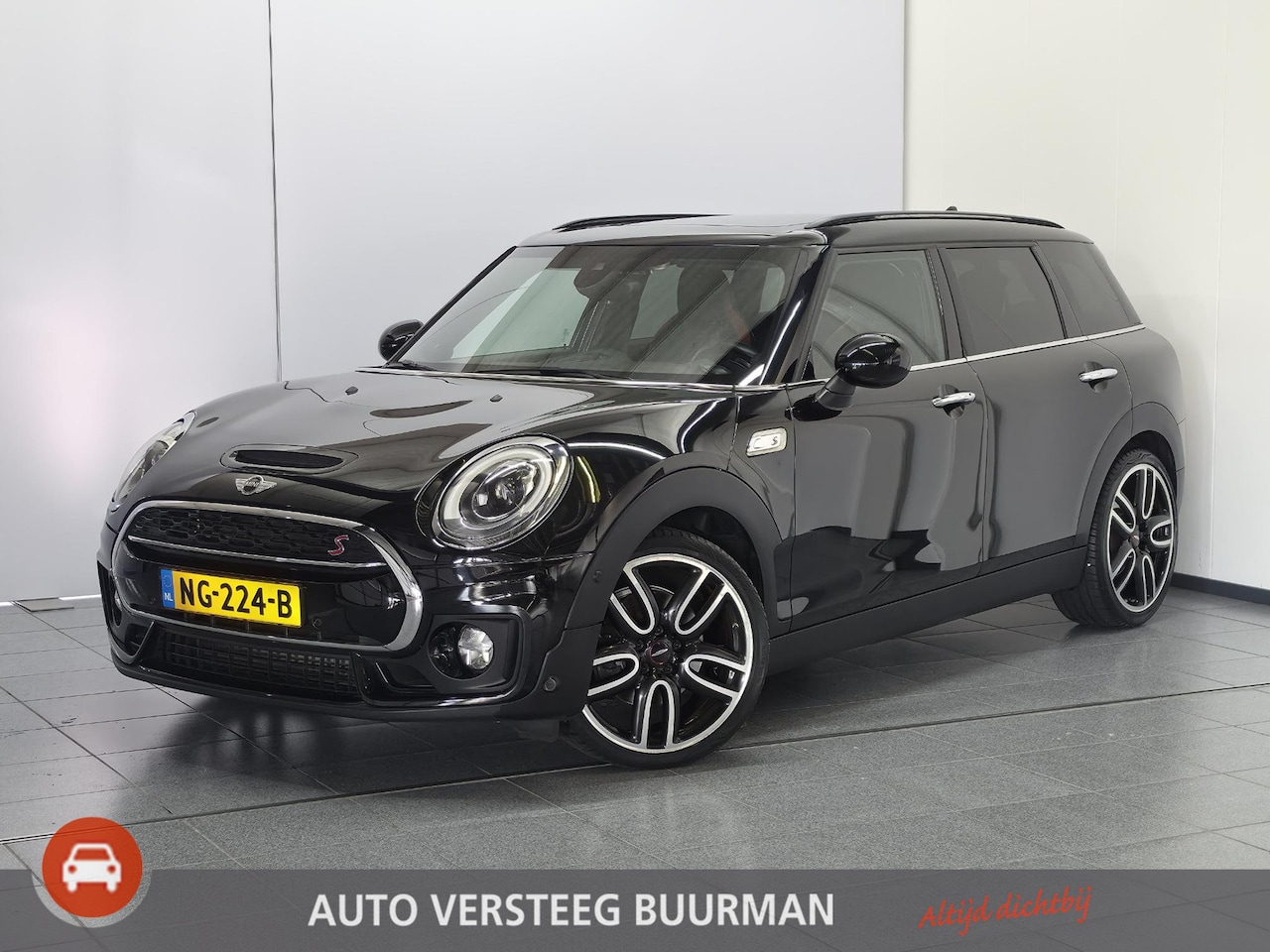 MINI Clubman - 2.0 Cooper S Chili Serious Business JCW, Automaat, HUD, Navigatie, Schuif/Kantel dak, Harm - AutoWereld.nl