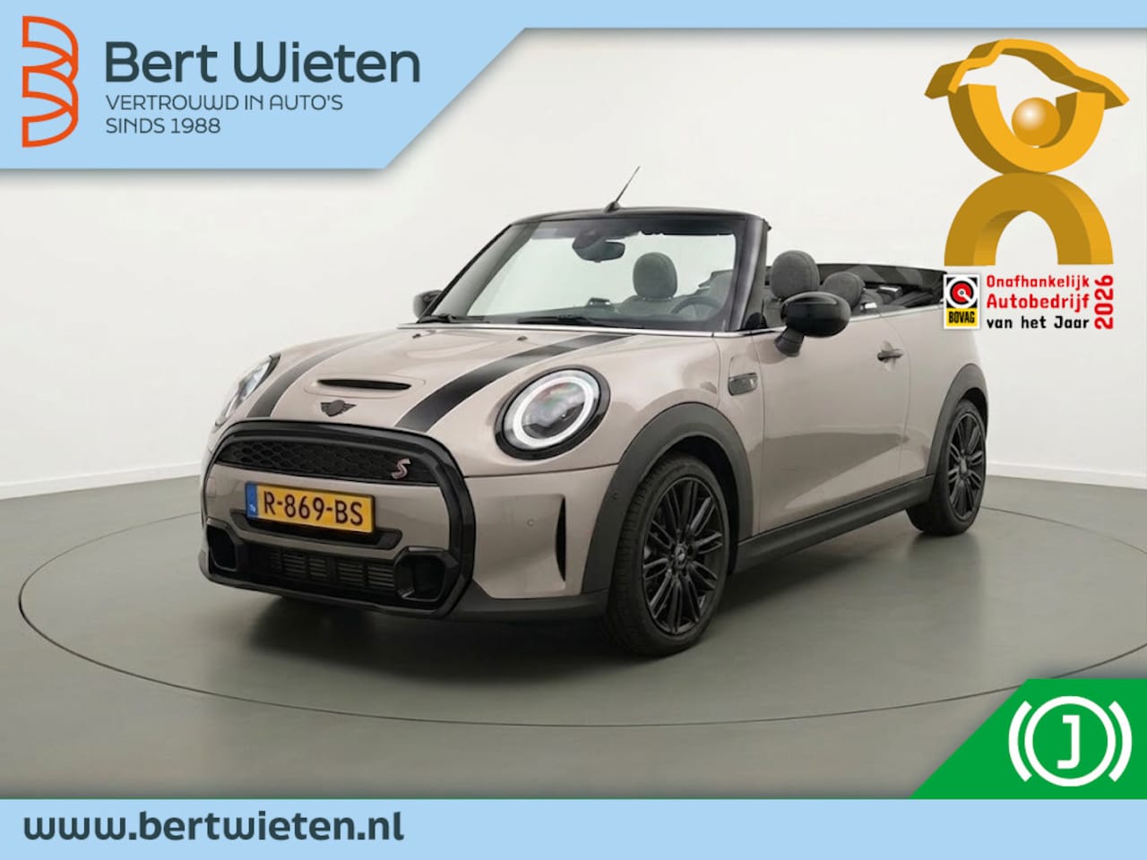 MINI Cabrio - 2.0 Cooper S | S | Geen import | 180PK | Premium Yours - AutoWereld.nl