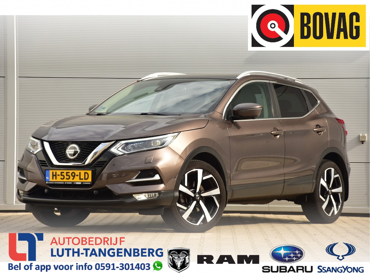 Nissan Qashqai - 1.3 DIG-T Tekna - AutoWereld.nl
