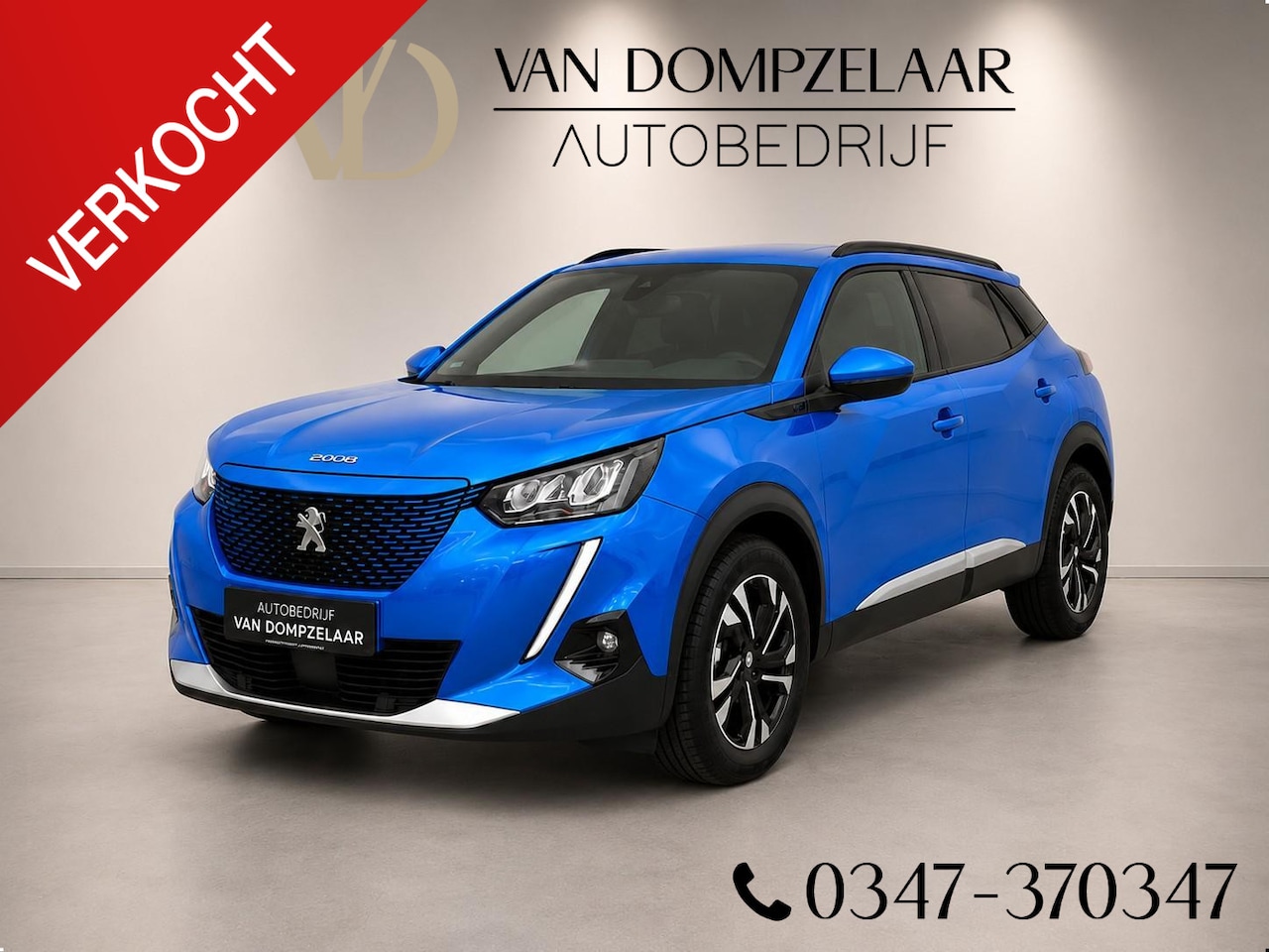 Peugeot e-2008 - EV Allure Pack 50 kWh / 136PK / NAVI / CRUISE.C / H.LEDER / - AutoWereld.nl