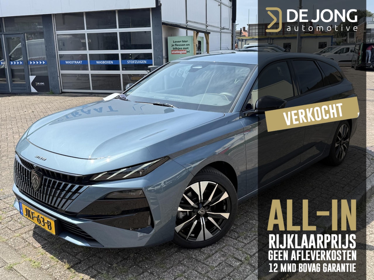 Peugeot 308 SW - 1.2 Hybrid 145 e-DCS6 Allure ALL-INRIJKLAARPRIJS/Navi/Camera/Clima/Facelift-model - AutoWereld.nl