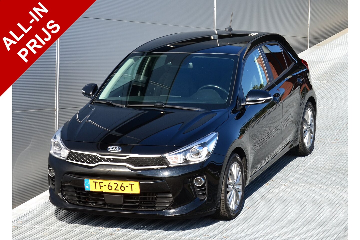 Kia Rio - 1.0 T-GDI DYNAMIC LINE | 5 -DEURS | NAVI | KEYLESS ENTRY | APPLE / ANDROID AUTO | TREKHAAK - AutoWereld.nl