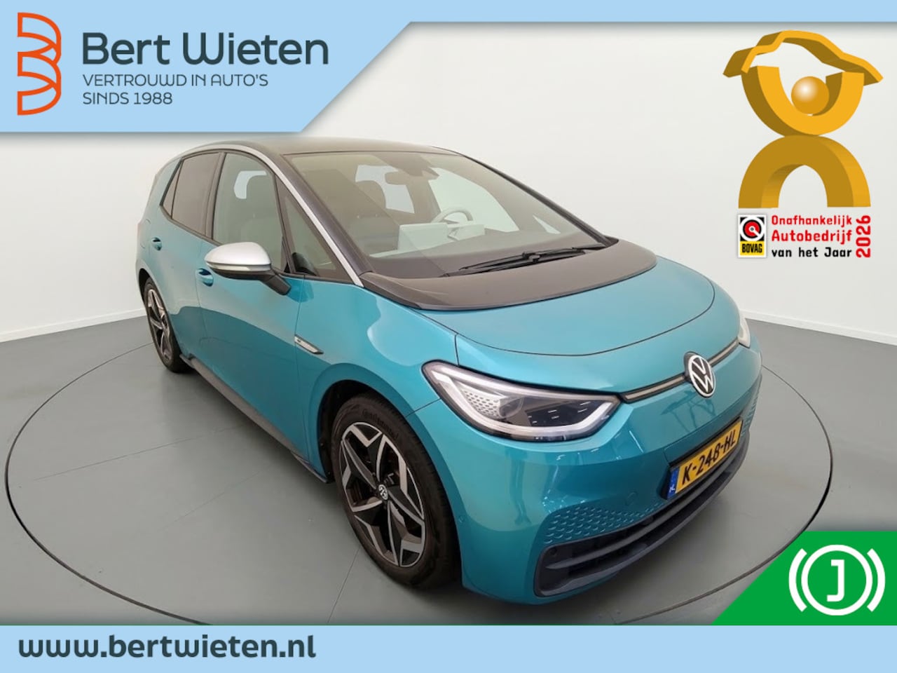 Volkswagen ID.3 - First Plus 58 kWh | Geen import | Trekhaak | Camera | SOH 92% - AutoWereld.nl