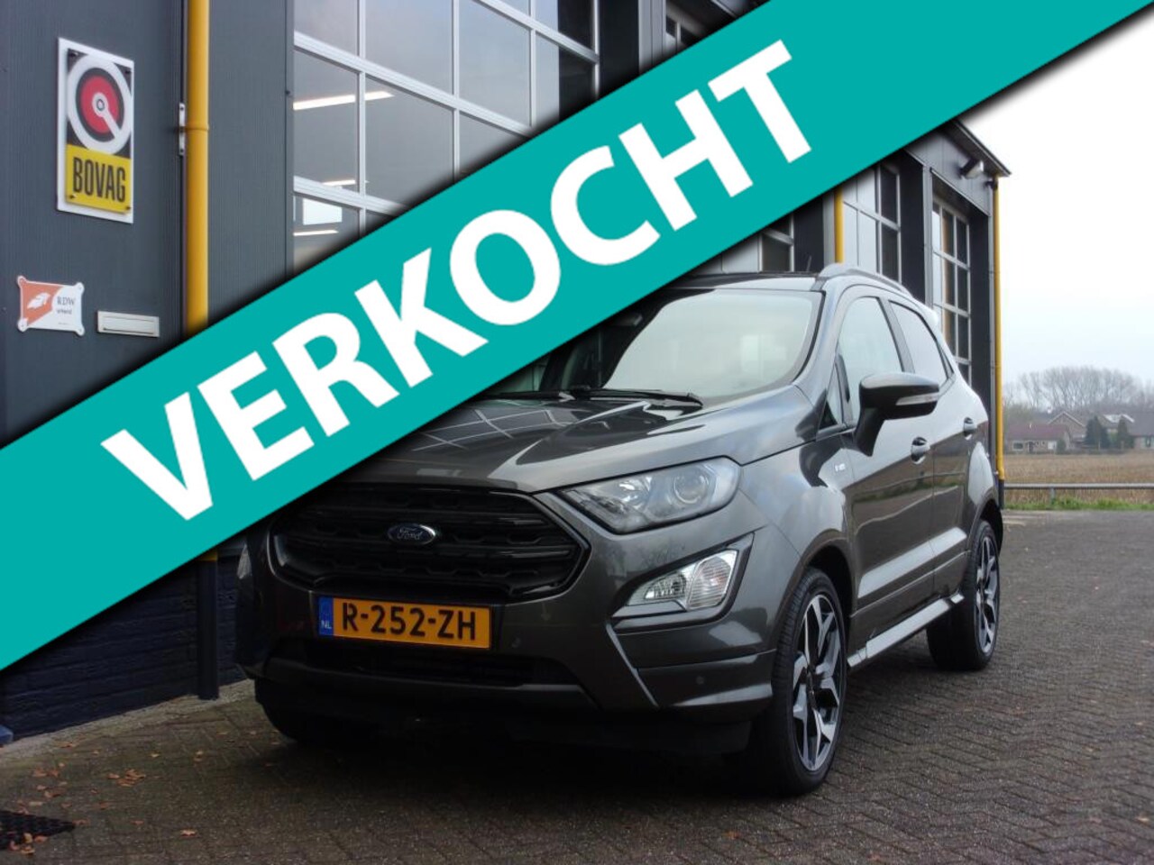 Ford EcoSport - 1.0/125pk Automaat ST-Line Winterpakket BLIS NAV PDC VenA Elek Schuifdak - AutoWereld.nl