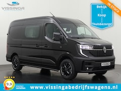 Renault Master - 2.0 dCi 170 pk L2H2 Dubbel Cabine Automaat zwart