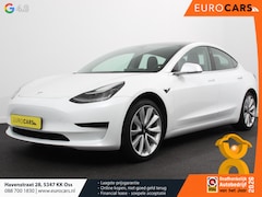 Tesla Model 3 - Standard RWD Plus 60 kWh SOH 86% Panorama dak Navigatie Leder Parkeersensoren Camera 19" S