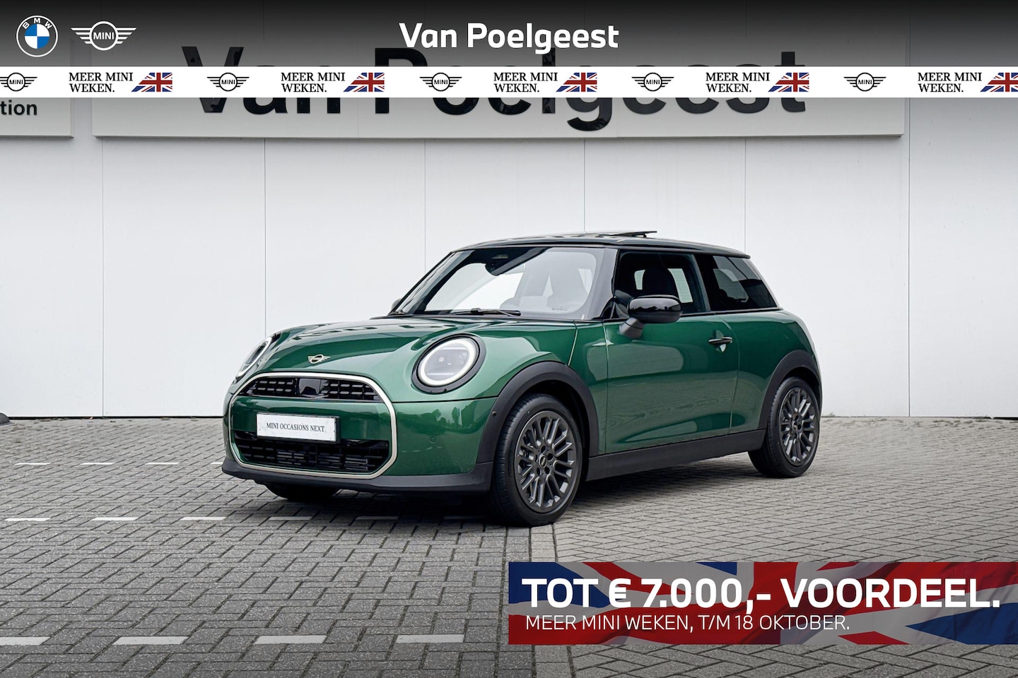 MINI 3-Deurs - Cooper 1.5 Cooper C Favoured M | 17 Inch U-spoke grey | Meer MINI Weken 7000 - AutoWereld.nl