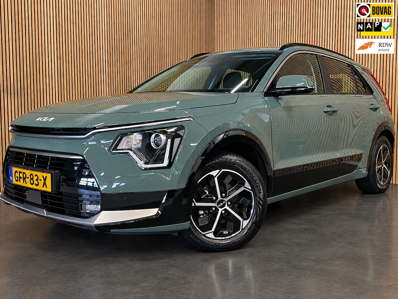 Kia Niro - 1.6 GDi Hybrid DynamicLine|AFNEEMBARE TREKHAAK|ALL-SEASON BANDEN|LEDER|ACC|APPLE CARPLAY|C - AutoWereld.nl