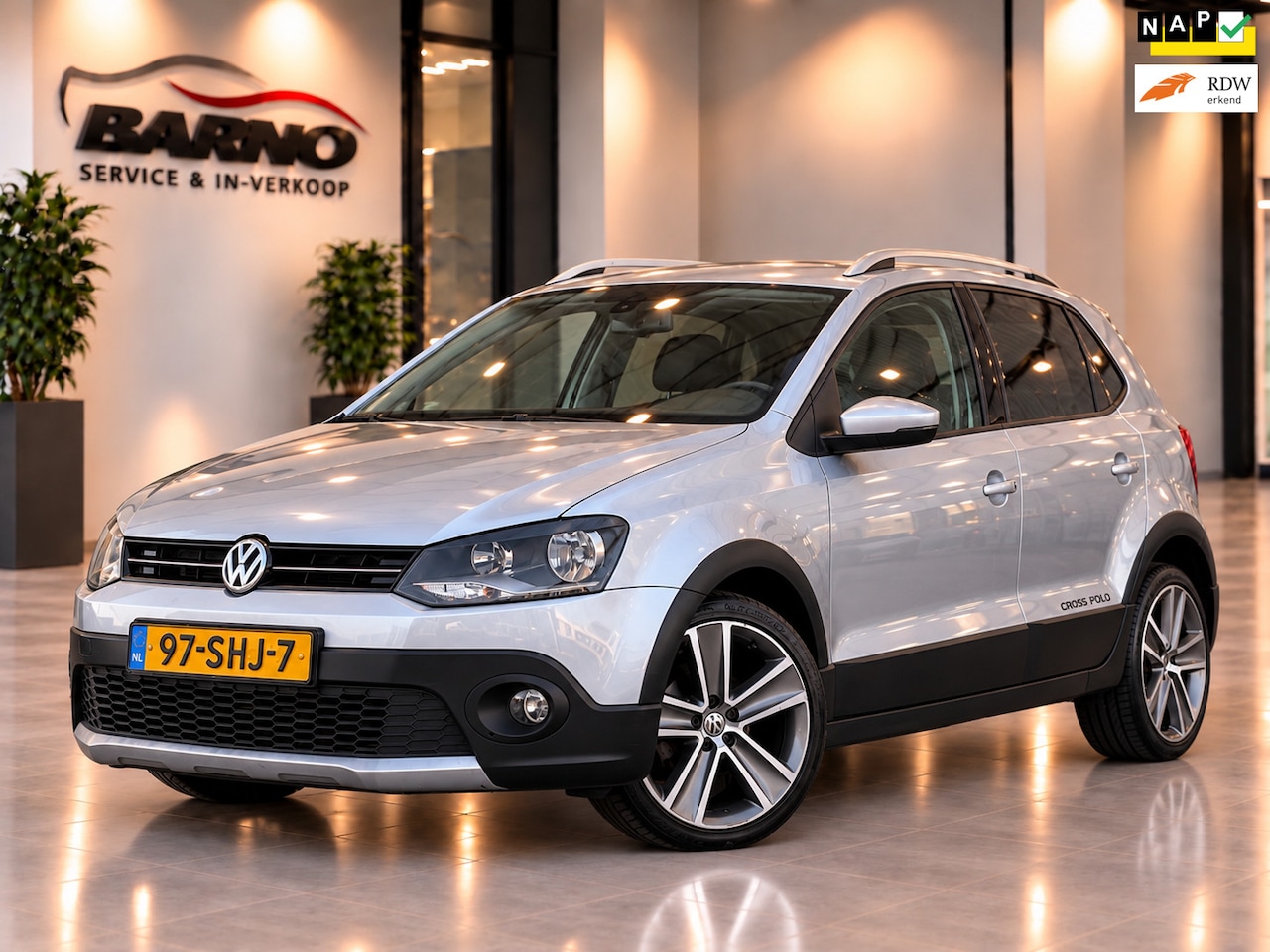 Volkswagen Polo - 1.2 TSI Cross CARPLAY|CAMERA|CRUISE - AutoWereld.nl