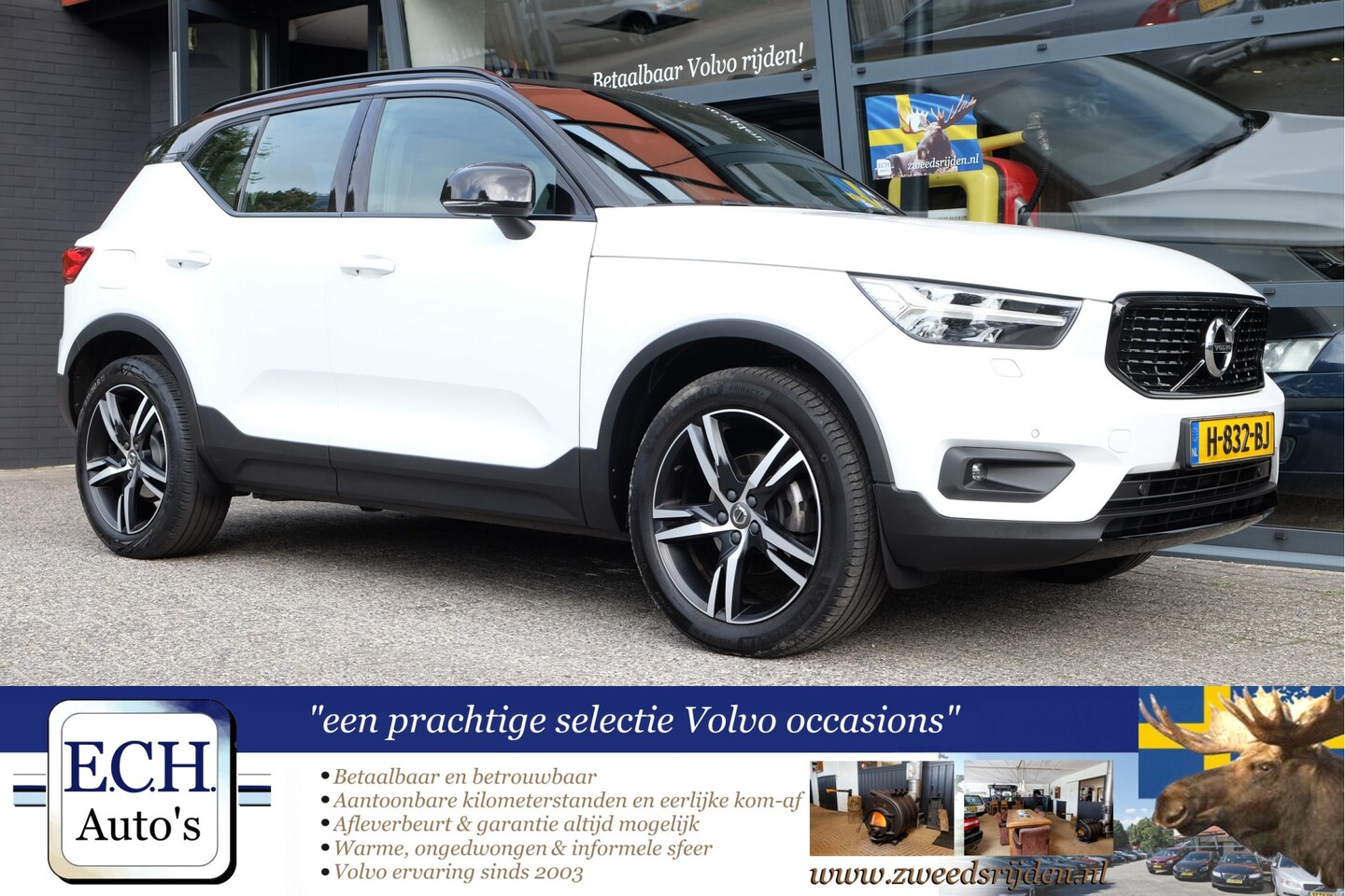 Volvo XC40 - 1.5 T3 163 pk Aut. R-Design, Adaptieve CC, Trekhaak, Apple CarPlay - AutoWereld.nl