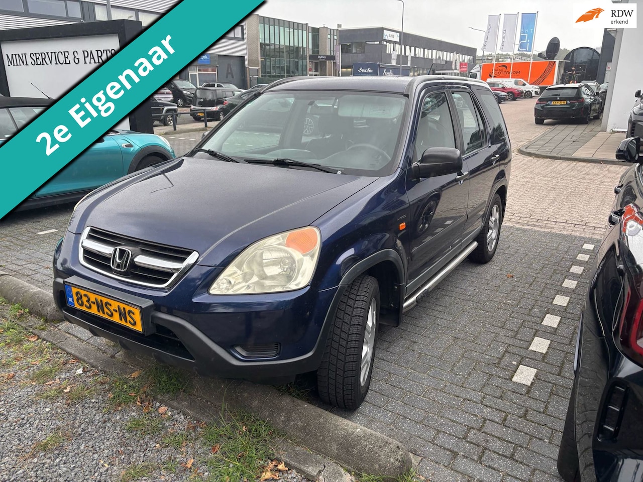 Honda CR-V - 2.0i LS 150pk 4WD 2e eigenaar Airco Trekhaak 1500kg. Geen import - AutoWereld.nl