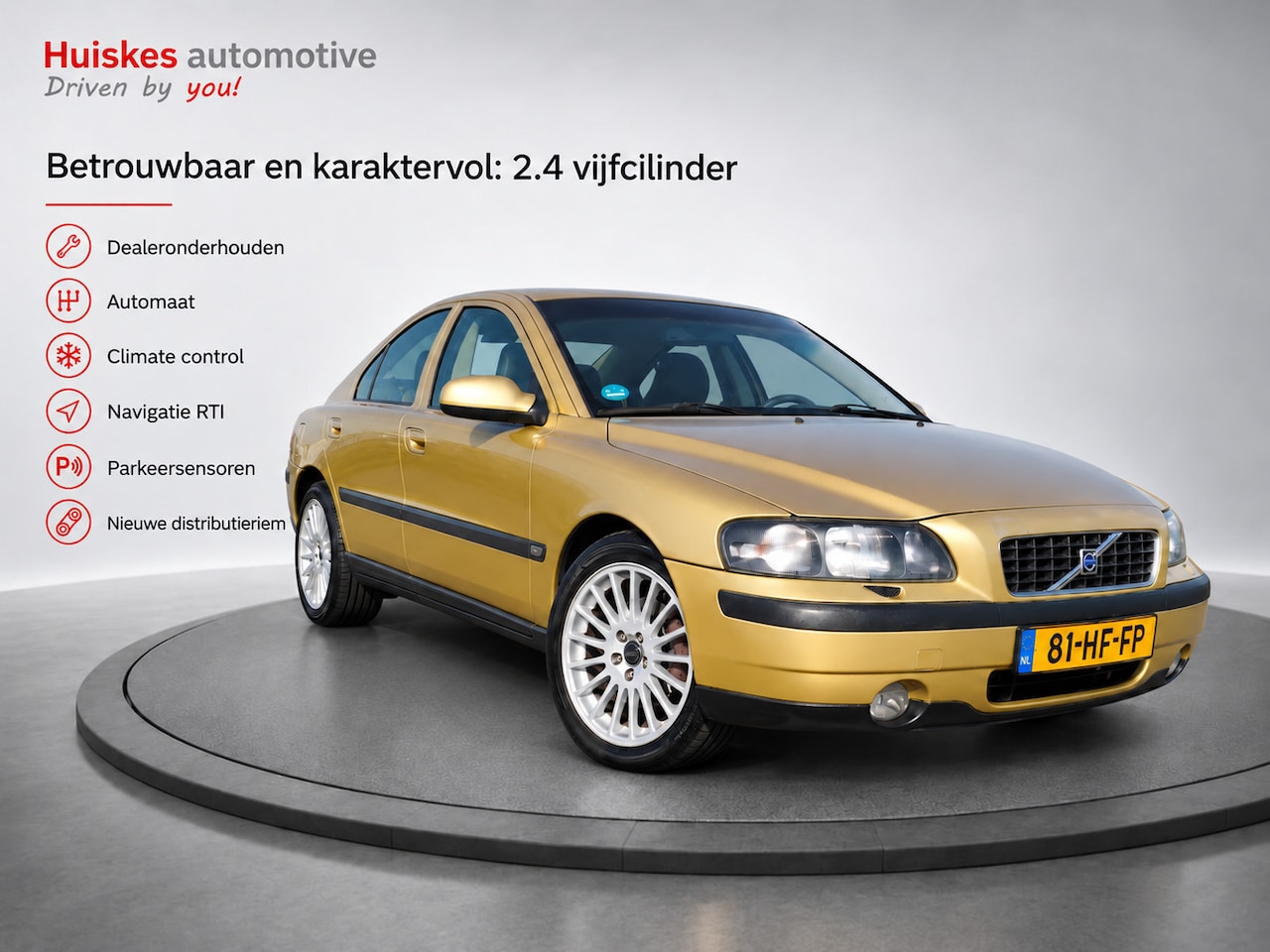Volvo S60 - 2.4 Edition Nieuwe D-riem/Automaat/Climate/Pdc/NL auto - AutoWereld.nl