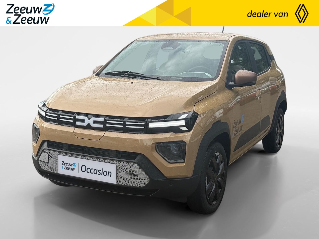 Dacia Spring - Extreme 65 26.8 kWh AUTOMAAT AIRCO CAMERA CRUISE CONTROLE APPLE CARPLAY ANDROID AUTO ZEER - AutoWereld.nl