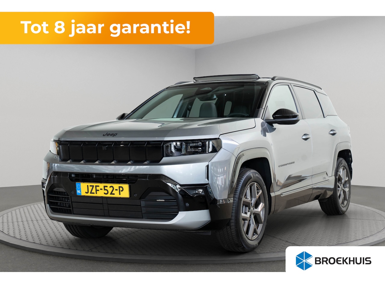 Jeep Compass - 1.2 e-Hybrid First Edition | Tot 8 Jaar Garantie | Panoramadak | Elektrische Stoelverstell - AutoWereld.nl