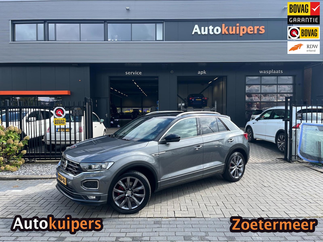 Volkswagen T-Roc - 2.0 TSI 4Motion Business R-line | Met achteruitrijcamera, AppleCarPlay/AndroidAuto en adap - AutoWereld.nl