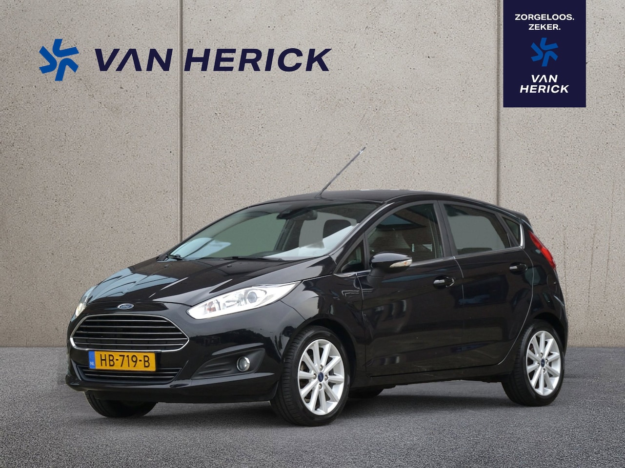 Ford Fiesta - 1.0 EcoBoost 100PK Titanium | Navigatie | Climate Control | Cruise Control - AutoWereld.nl