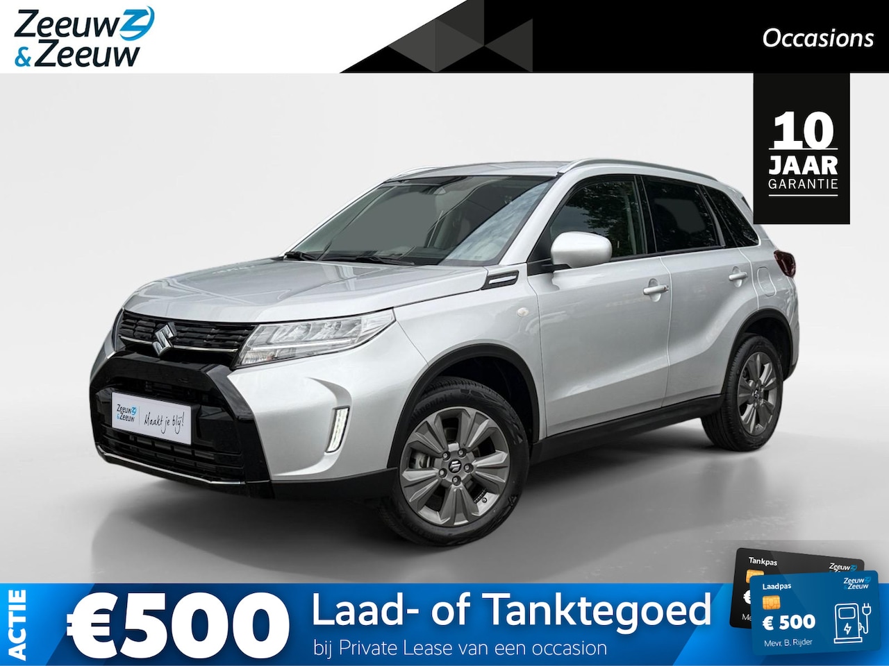 Suzuki Vitara - 1.4 Boosterjet Smart Hybrid Select | Cruise/ Climate control | Navigatie | Stoelverwarming - AutoWereld.nl