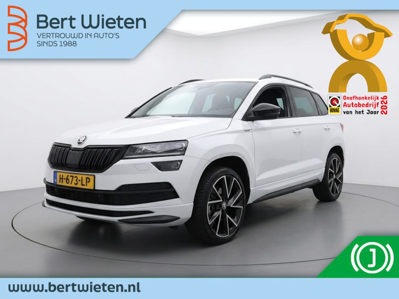 Skoda Karoq - 1.5 TSI ACT Sportline Business | Geen import | Achteruitrijcamera - AutoWereld.nl