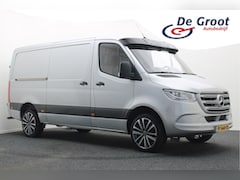 Mercedes-Benz Sprinter - 314 CDI L2H1 3-Zits, Leer, Zonneklep, Trekhaak, Cruise, Airco, 20"