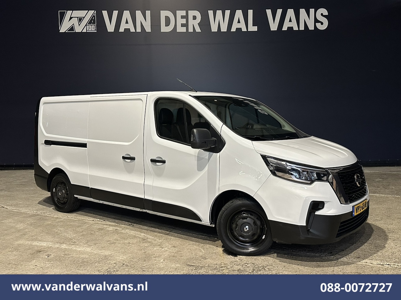 Nissan Primastar - 2.0 dCi 131pk L2H1 Euro6 Airco | LED | Cruisecontrol | Parkeersensoren Bijrijdersbank, 250 - AutoWereld.nl