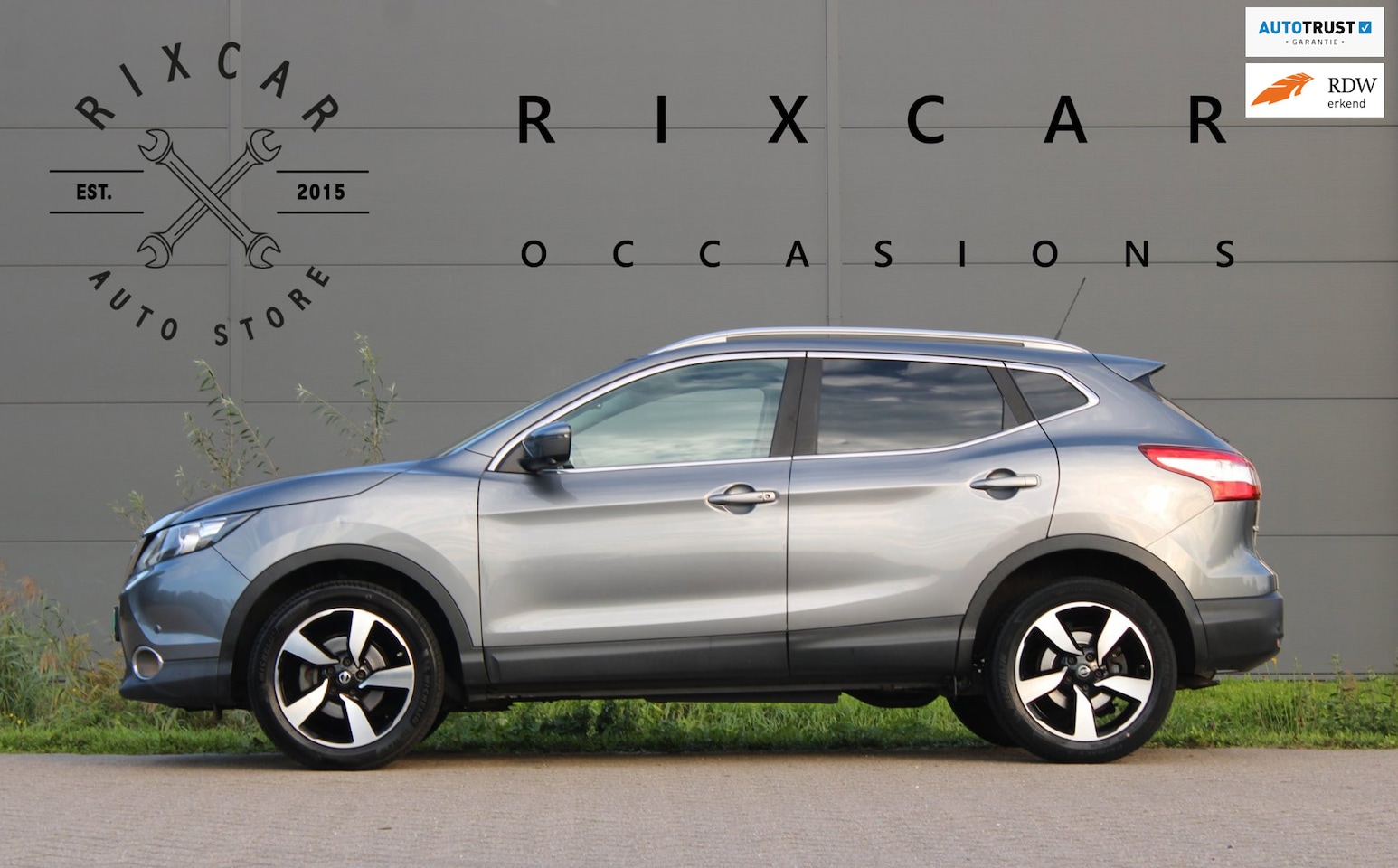 Nissan Qashqai - 1.2 ConnectEdition Panodak Navi 360Camera 18INCH !!NIEUWBINNEN!! - AutoWereld.nl