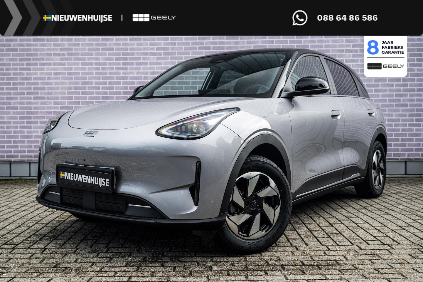 Geely E2 - Ultra 47 kWh | 345km WLTP | 80kW Snelladen | Two-Tone | 540 Graden Camera | Keyless Entry - AutoWereld.nl