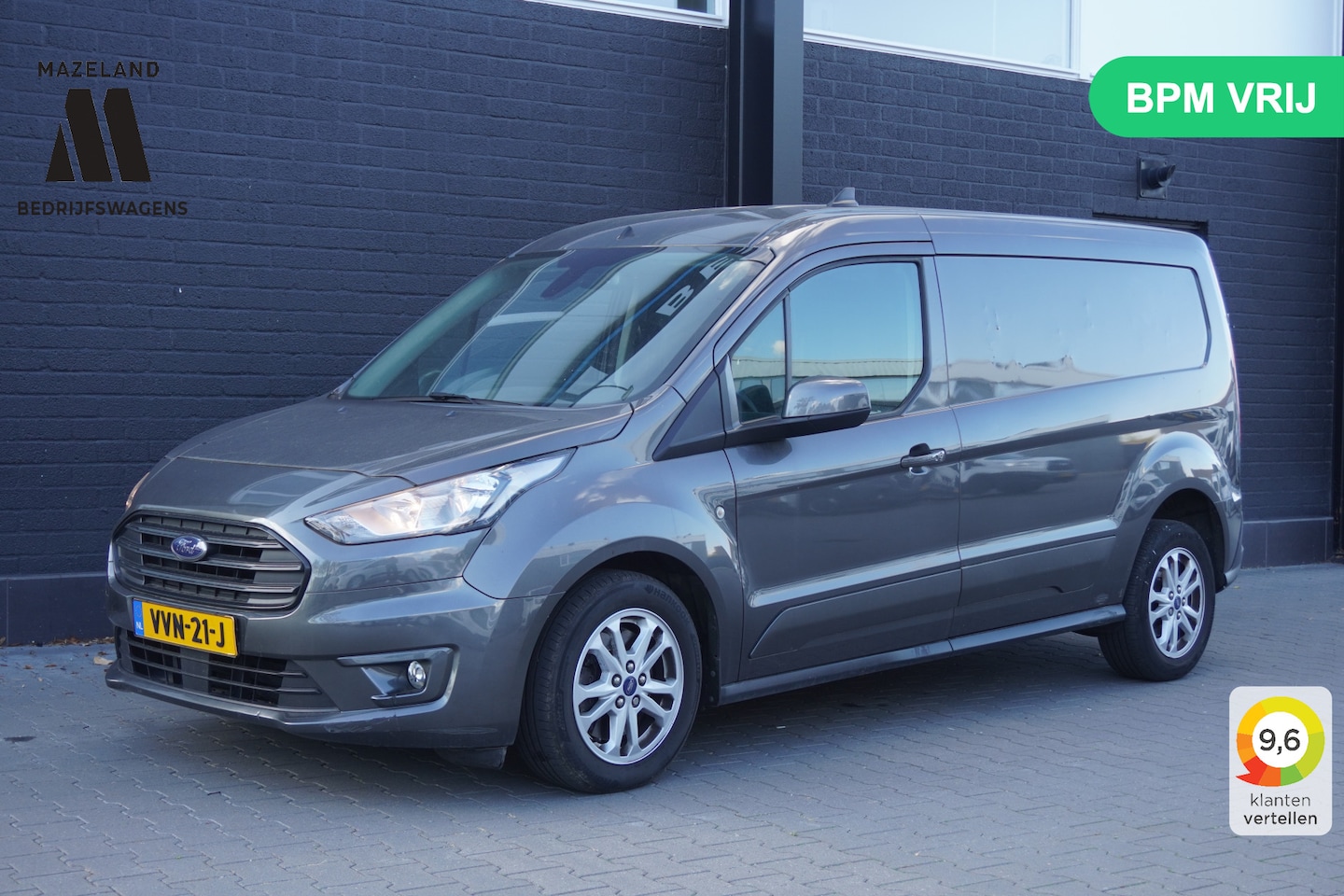 Ford Transit Connect - 1.5 EcoBlue 120PK L2 Automaat EURO 6 - AC/Climate - Navi - Cruise - €16.950,- Excl. - AutoWereld.nl